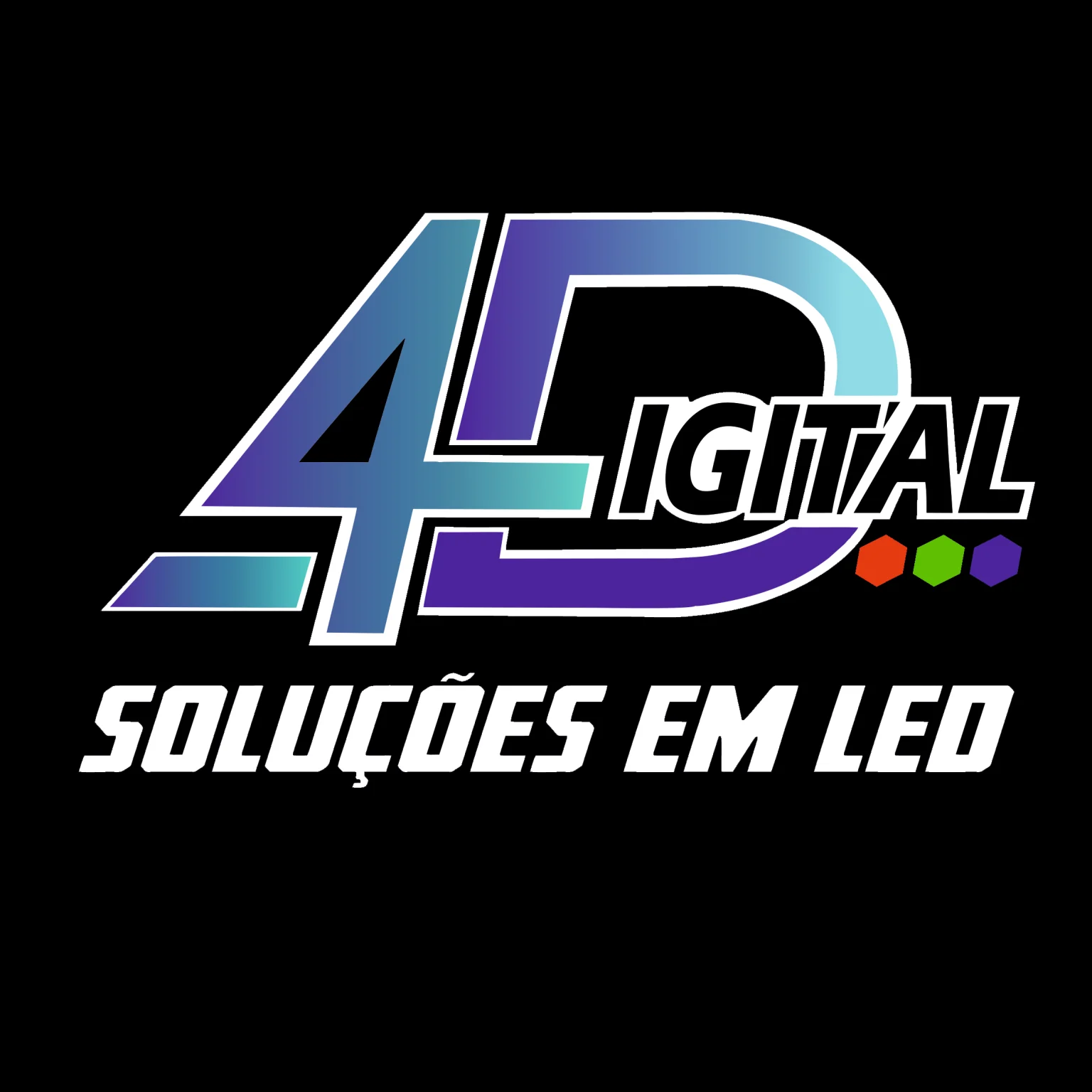 4D Digital Telão Led